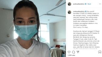 Cerita Andrea Dian Saat Lakukan Swab Covid-19: Rasanya Ingin Muntah