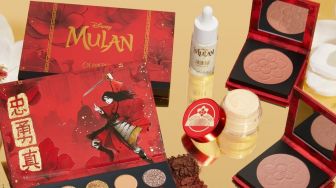 Laris Manis, Begini Cantiknya Produk Kosmetik ColourPop x Mulan