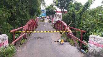 Bertahun-tahun Rusak, Jembatan Merah Sleman Dibangun Kembali Akhir 2020