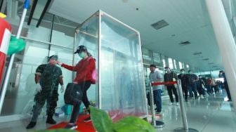 Bandara Depati Amir Mulai Operasikan Body Cleaner