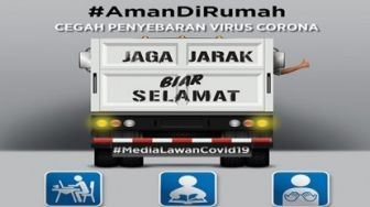 #MediaLawanCovid19: Jangan Keluyuran, Di Rumah Lebih Baik