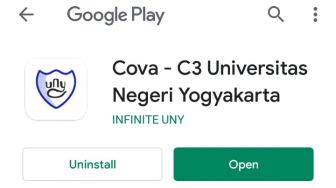 Cegah COVID-19, Sutrisna Wibawa Kenalkan Aplikasi COVA UNY Buatan Mahasiswa