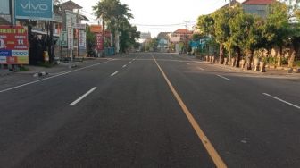 Denpasar Lengang Usai Hari Nyepi, Warga Masih Bertahan di Rumah