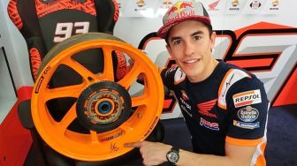 Pelek Bekas Marc Marquez Juara Dunia 2018 Dijual, Tembus Rp 38 Juta