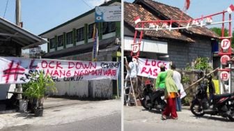 Lockdown RT Hingga Kampung di Berbagai Daerah Indonesia