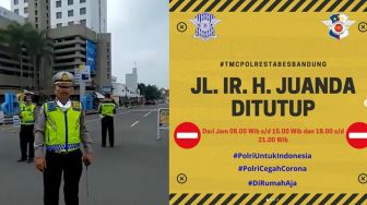 Sejumlah Ruas Jalan Protokol Ditutup, Bandung Lockdown?