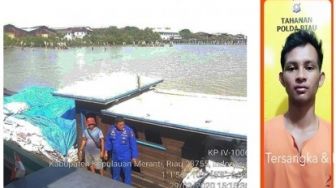 Nakhoda Belasan Tahun Ditangkap karena Bawa 10 Ton Arang Tanpa Dokumen