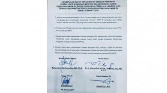 Pilkada Serentak 2020 Ditunda, Anggaran Dialihkan ke Penanganan Covid-19