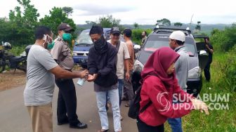 Pantau Warga Mudik Ke Jampang Kulon Sukabumi, Daerah Perbatasan Dijaga