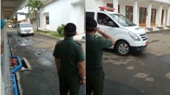 Perawat RSPAD Positif Corona Meninggal, Video Penghormatannya Viral