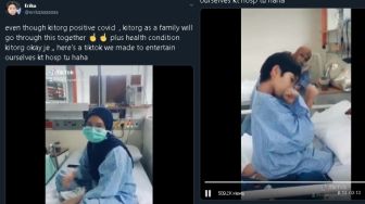 Dirawat di RS, Satu Keluarga Positif Virus Corona Pilih Main TikTok