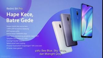 Xiaomi Redmi 8A Pro, HP Seharga Rp 1,6 Juta, Mendarat di Indonesia