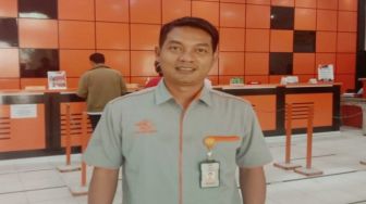 Kantor Pos Pangkalpinang dan PT Timah Kerjasama Semprot Disinfektan