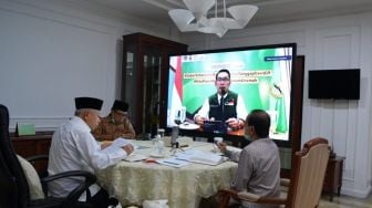 Wapres Ma'ruf Sepakat kalau Jabar dan Banten Ikuti Jakarta Terapkan PSBB