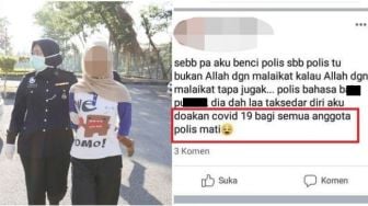 Doakan Polisi Kena Corona, Perempuan Ini Dihukum 5 Bulan Penjara