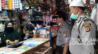 Polsek Bojonggenteng Sukabumi Cek Ketersediaan Sembako Jelang Ramadan