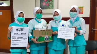 Dukung Tenaga Medis Melawan Covid-19, OT Group Donasi 1.000 Minuman Herbal