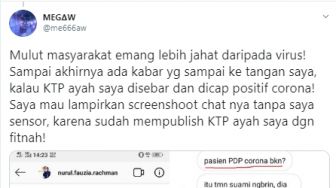 Wafat saat Demam Tinggi, Ayah Dituduh Positif Corona dan Foto KTP Disebar