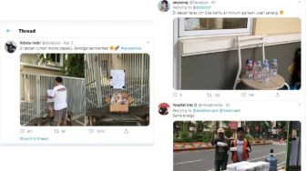 Viral Aksi Bagi-Bagi Makan Gratis untuk Pedagang dan Ojol di Tengah Corona