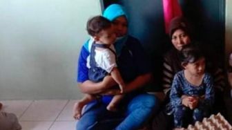 Karena Corona TKI di Malaysia Kelaparan, Makan Daun dengan 2 Anaknya