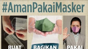 Gunakan Masker Kain, Saat Kamu Keluar Rumah