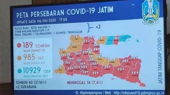 Satu Warga Positif Corona, Trenggalek Kini Masuk Zona Merah di Jatim