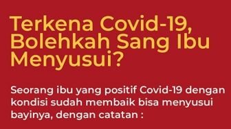 INFOGRAFIS: Bolehkan Ibu Menyusui Saat Positif Virus Corona Covid-19?