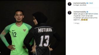 Lepas Masa Lajang, Kiper Borneo FC Nikahi Pemain Timnas Bola Voli Putri Indonesia