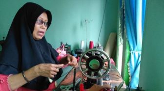 5000 Masker dari Penjahit Binaan Dompet Ummat untuk Masyarakat