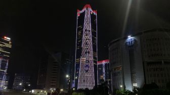 Peringati Hari Kesehatan Dunia, Telkom Pasang Lampu di Landmark Tower