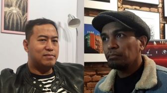 Tangis Pandji Pragiwaksono usai Melihat Jenazah Glenn Fredly