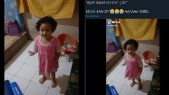 Pertanyaan Balita Putri Ojek Online Bikin Haru: Ayah Dapat Orderan Gak?