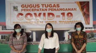 Keterangan soal kasus positif covid-19 di Kota Tomohon