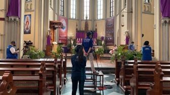 Gereja Katolik di Jakarta Belum Buka Minggu Ini