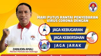 Menpora : Jaga Kebugaran Fisik dan Stamina untuk Hindari Covid-19