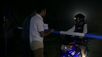 Lockdown Ala Warga Sukamanah Rangkasbitung