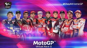 'Asapi' Vinales, Bagnaia Menangi Seri Kedua Virtual MotoGP