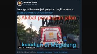 Akses Jalan Ditutup Karena Corona, Pemadam Kebakaran Tak Bisa Lewat