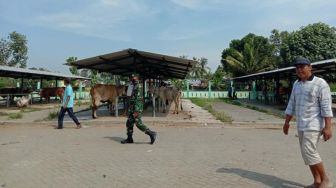 Satgas COVID-19 Bantul Sidak Pasar Hewan Imogiri, Banyak yang Tak Bermasker