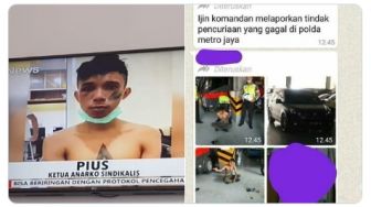 Heboh, Ketua Anarko Sindikalis yang Ditangkap Ternyata Pencuri Mobil