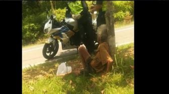 Ditemukan Pemotor di Pinggir Jalan, Kakek ini Sudah Tak Makan Beberapa Hari