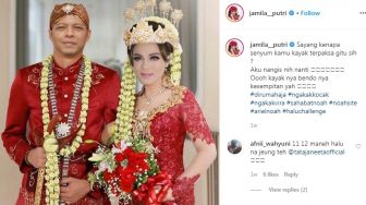 Putri Jamila Panggil Ariel NOAH Sayang Saat Video Call, Netizen: Kawal Sampai Halal