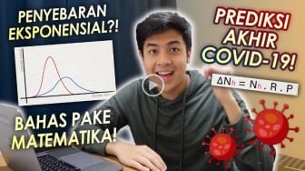 YouTuber Ini Sosialisasikan Covid-19 Pakai Rumus Matematika