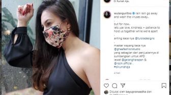 Dian Sastro hingga Maia Estianty, Begini Gaya Artis Pakai Masker Kain