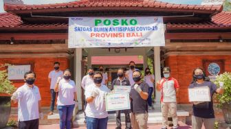 Bantu Penanganan Corona di Bali, ITDC Sumbang Masker dan Hand Sanitizer