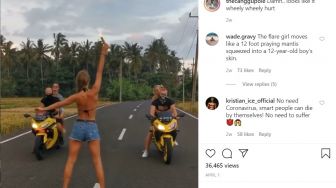 Dua Bule di Bali Balapan Pakai Motor Sport, Endingnya Nggak Jadi Finish