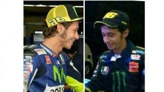 Potret Valentino Rossi 'KW' Asal Indonesia, Benar-benar Mirip Aslinya