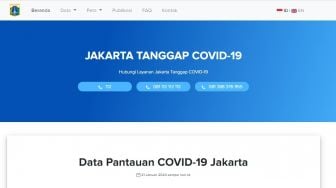 Bertambah 169 Pasien Hari Ini, 4.641 Orang Positif Corona di Jakarta