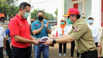 Menteri Sosial Apresiasi Tagana dan Relawan yang Bekerja Tanpa Lelah