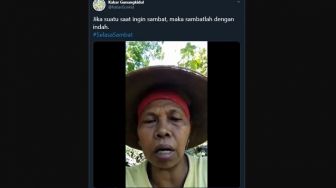 Gokil, Simbok ini Curhat Angsuran Belum Lunas Sambil Nembang